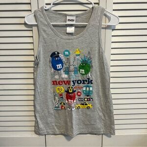 M&M's Gray New York Pajama Top